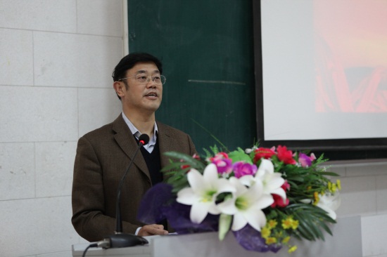 2学校党委副书记、副校长岳学军作重要讲话.JPG